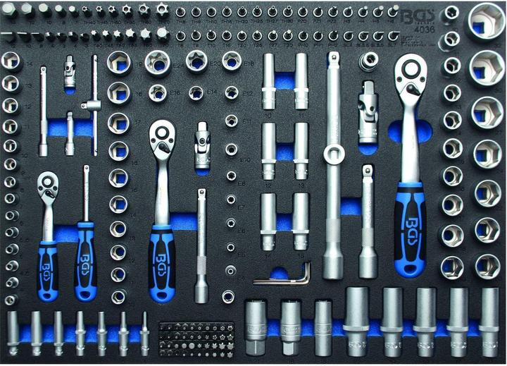 BGS Tool Tray 3/3: Socket Set 192 pcs.