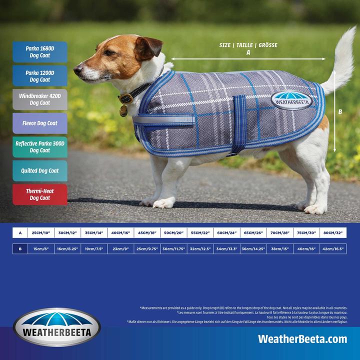 Produktbild Weatherbeeta Comfitec Reflektierender Parka 300D Hundemantel (30, Hundemantel)