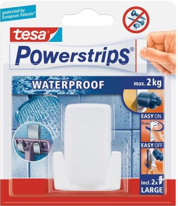 tesa Powerstrips WP Supporto da barba Wave