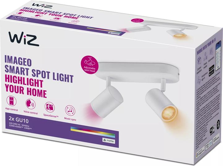 Productafbeelding WiZ Gemonteerde plekken (690 lm, GU10)
