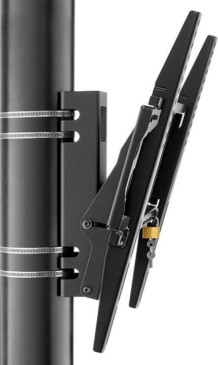 Image du produit Hagor PLW SERIES - Composant de montage (adaptateur de colonne) pour écran LCD - noir - Bilds (55", 30 kg)