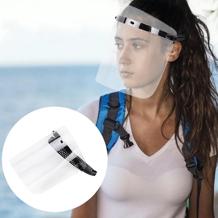 Image du produit Hermex Face Shield protection contre les crachats 10 pièces (Pas de classe de protection officielle, 10 x)
