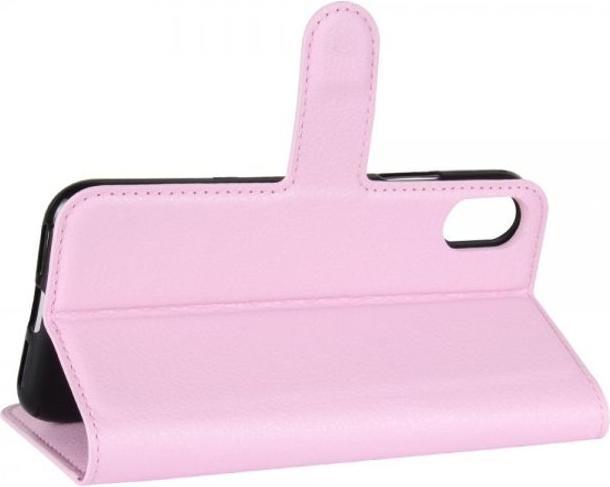 Image du produit Étui en cuir avec fonction de support (Apple iPhone X)