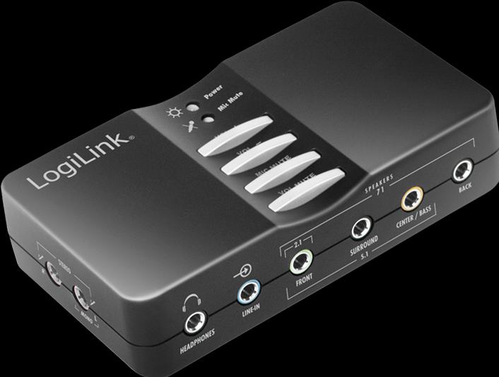 Produktbild LogiLink Sound Box 7.1 (USB 2.0)