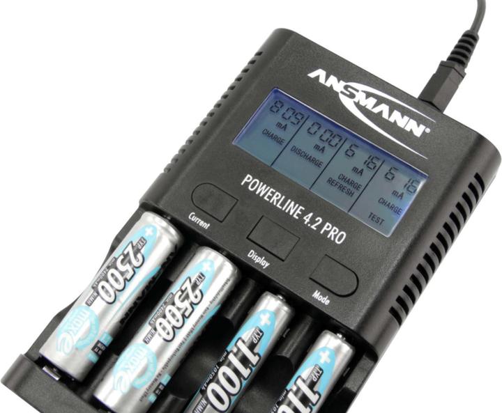 Immagine prodotto Ansmann Powerline 4.2 Pro (1 pz., HR03, Caricabatterie senza batteria)