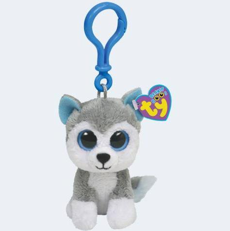 Actual product image Ty Boo Sleutelhanger Hond - Slush