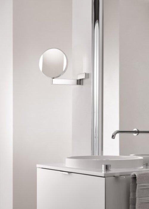 Actual product image Emco LED cosmetic mirror 7-way chrome articulated arm