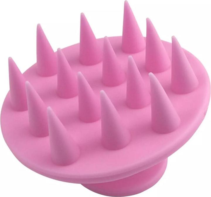 Produktbild JTI Silikonbürste für die Kopfhautmassage - Rosa