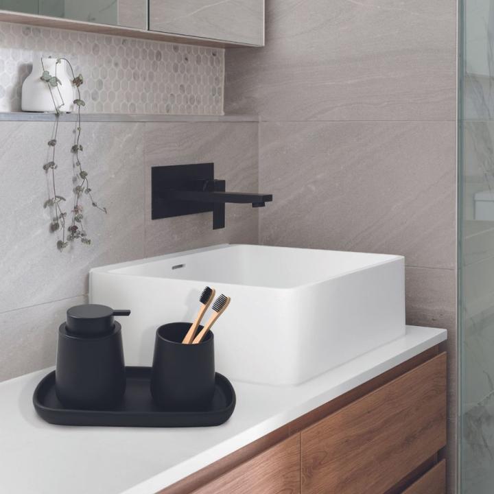 Image du produit MSV Distributeur Savon Ceramique Maonie Matt Black