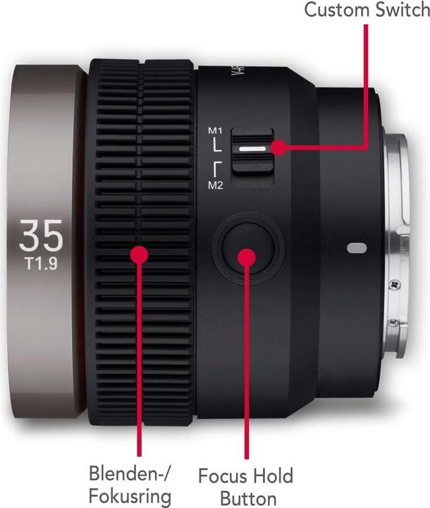 Image du produit Samyang V-AF 35mm f/1.9 FE Sony E (Sony E, Plein format)