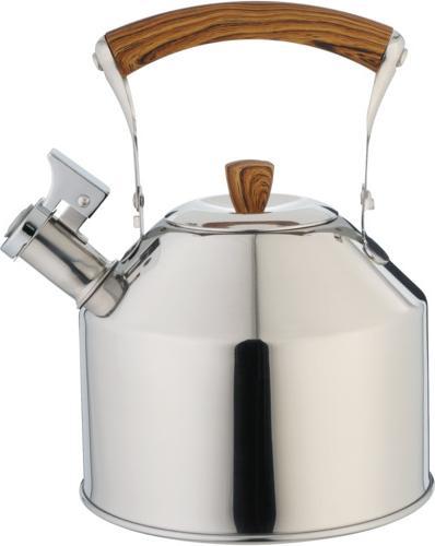 Produktbild EVA Flötenkessel Edelstahl/Holzoptik mit Filter 1.5 l (1.50 l)