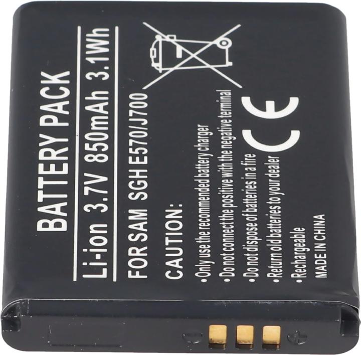 Image du produit Samsung Batterie SGH-E570 Akku, SGH-J700, AB503442BECSTD