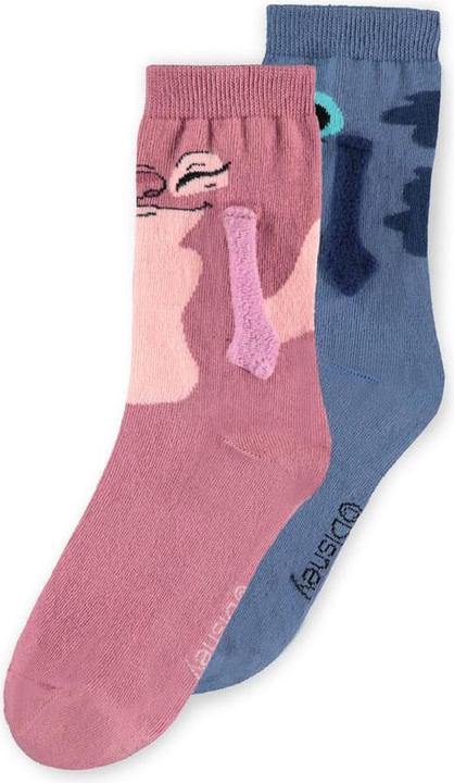 Image du produit Difuzed Lily & Stitch - Let's Hold Hands Novelty Chaussettes (1 paquet) - 39/42 (Une unité par pack, 39, 42)