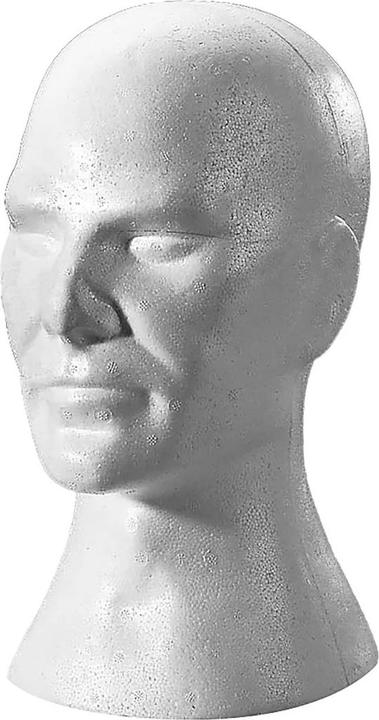 Actual product image Festartikel Müller Wig head: Styrofoam, Male
