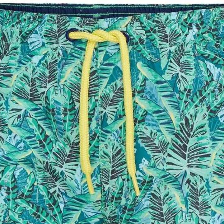 Immagine prodotto Ript Essentials Costume da Bagno a Pantaloncino Stampa Foglia Ragazzi (146, 152)