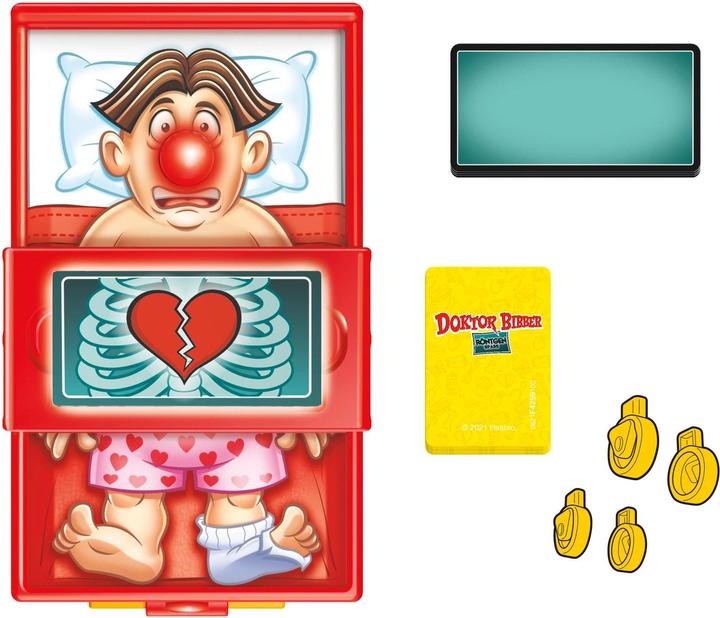 Immagine prodotto Hasbro Gaming Gioco per bambini Doctor Bibber - divertimento ai raggi X (Tedesco)