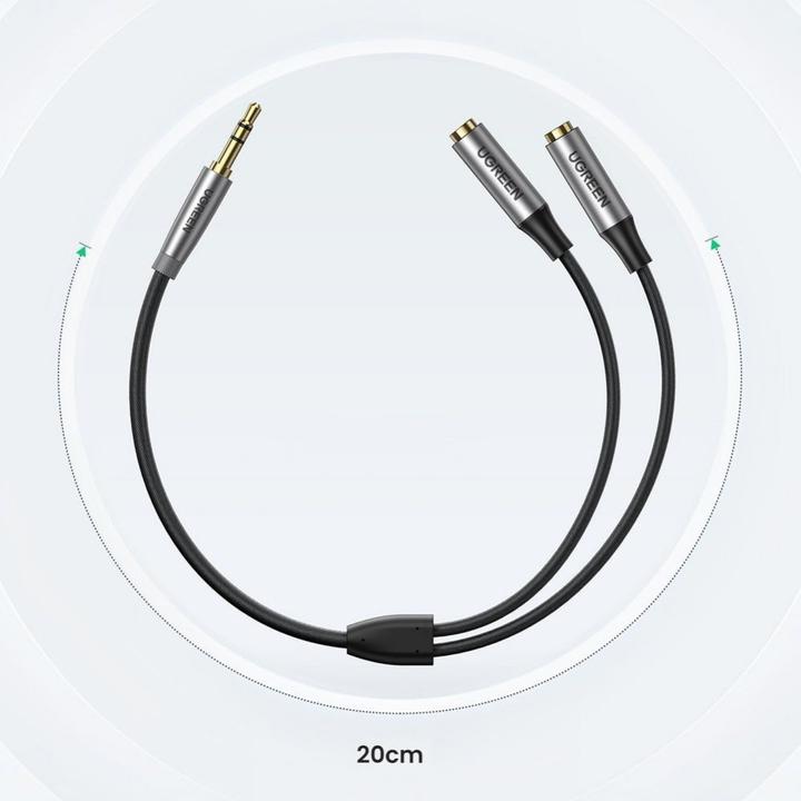Image du produit Ugreen AV191 (0.20 m, Jack 3,5 mm (AUX))