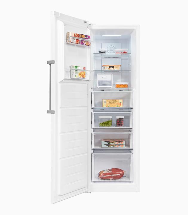 Image du produit Exquisit GS295NFH040D blanc Congélateur indépendantNo Frost, D (Autonome, 274 l)