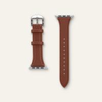 Actual product image Spigen Kajuk Apple Watch Leather Strap 4/5/6/7/8 / SE 40/41 mm brown (38 mm, 40 mm, 41 mm, Genuine Leather)