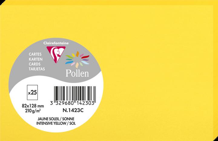 Produktbild Pollen Packung mit Karten (210 g/m², 82 x 128 mm)