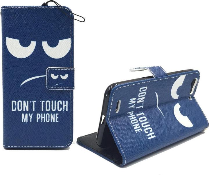 Produktbild König Design Schutz Handy Hülle für Samsung Galaxy Tasche Case Cover Wallet Flip Etuis Motiv (Wiko Slide)