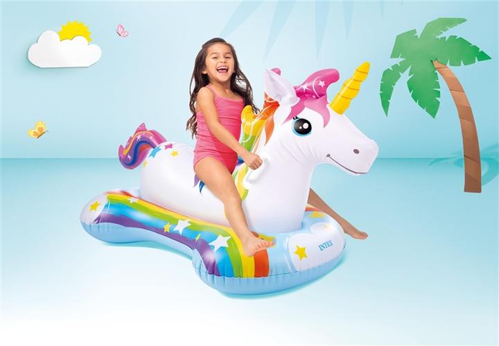 Actual product image Intex Unicorn Ride-On