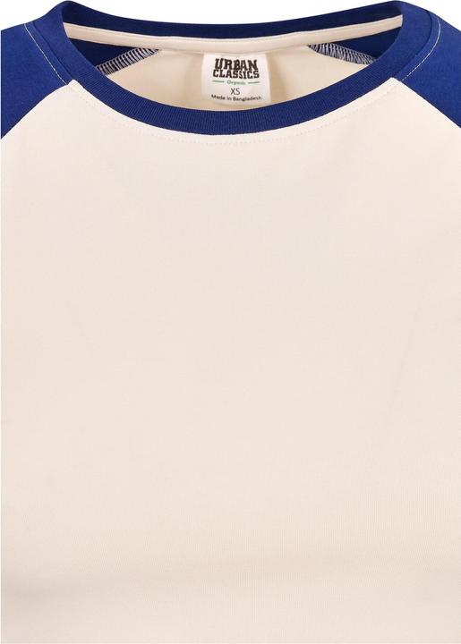 Immagine prodotto Urban Classics Maglietta da baseball corta retrò elasticizzata biologica da donna - 19391 (4XL)