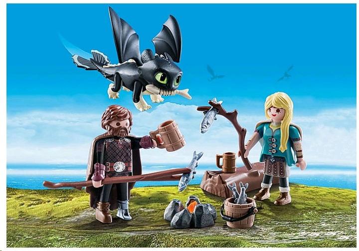 Actual product image Playmobil Hicks and Astrid (70040, Playmobil Dragons)