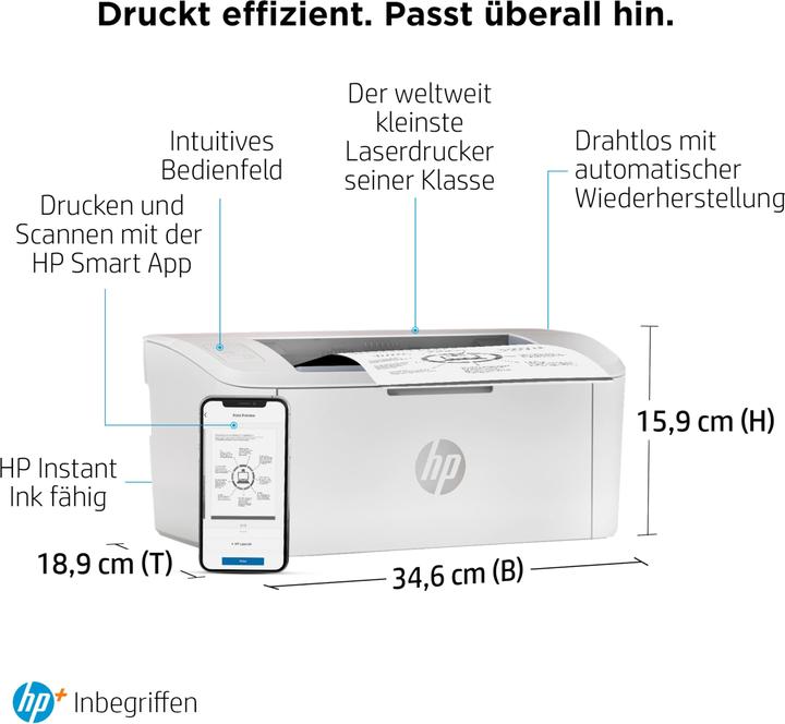 Immagine prodotto HP LaserJet M110we (Laser, Bianco e nero)