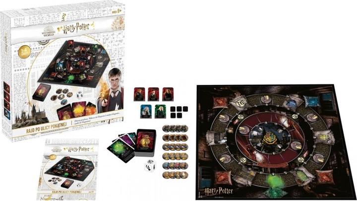 Actual product image Cartamundi Harry Potter board game Diagon Alley Rally (Polish)