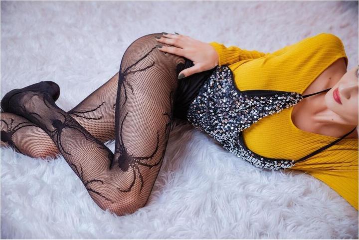 Produktbild Kix'ies Fishnet Tights - Spiders - A
