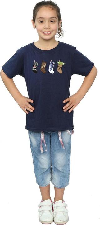 Image du produit Star Wars - T-shirt CHRISTMAS STOCKINGS - Fille (116)