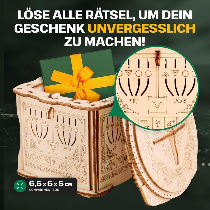 Actual product image Escape Welt Secret Lock Box - (German)