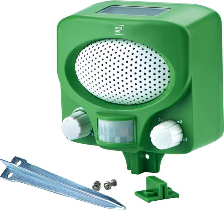 Actual product image Swissinno Solar Ultraschall Tiervertreiber, Marder- & Katzenschreck