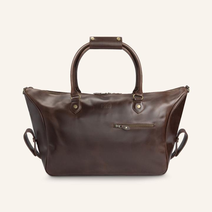 Produktbild Buckle & Seam Leder Weekender Linwood Braun / (37 l, Handgepäck (bis 50l))