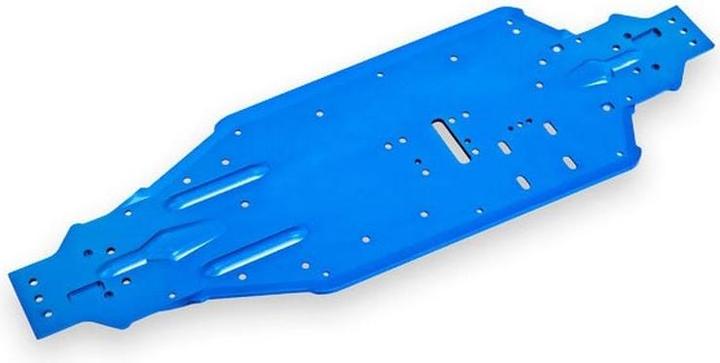 Actual product image Traxxas chassis aluminium blue anodised