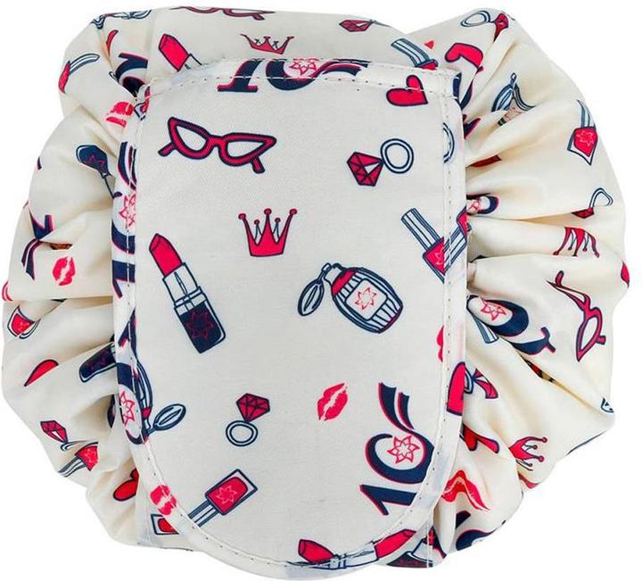 Immagine prodotto Intirilife Borsa per cosmetici in CREMA GIRLY MOTIVE