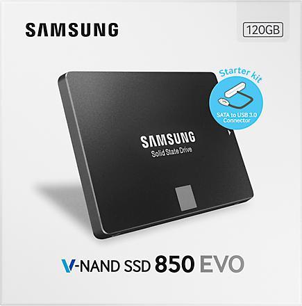 Produktbild Samsung 850 EVO Basic (120 GB, 2.5")
