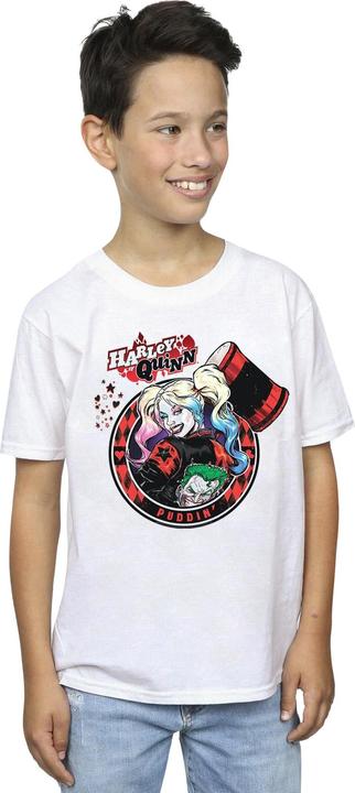 Immagine prodotto Harley Quinn Joker Patch Maglietta Ragazzi (140, 146)