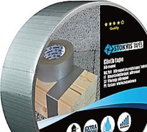 Produktbild Stokvis Tapes Laerredstape duct 50 mmX50 m sølv