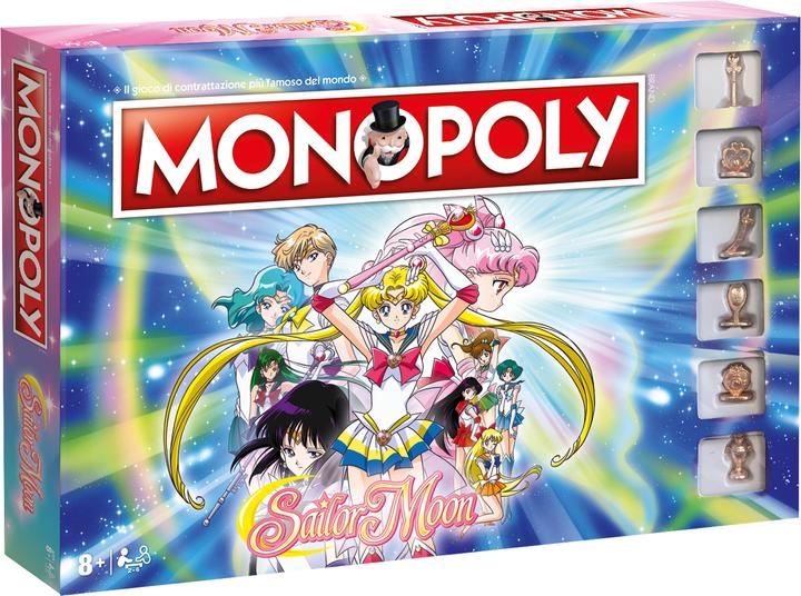 Winning Moves Monopoly - Sailor Moon (Italiano)