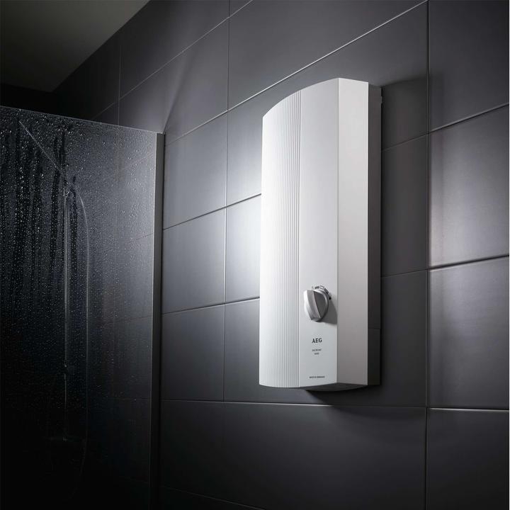 Actual product image AEG Haustechnik DDLE Basis 27 kW Electronic instantaneous water heater, temperature selection via application