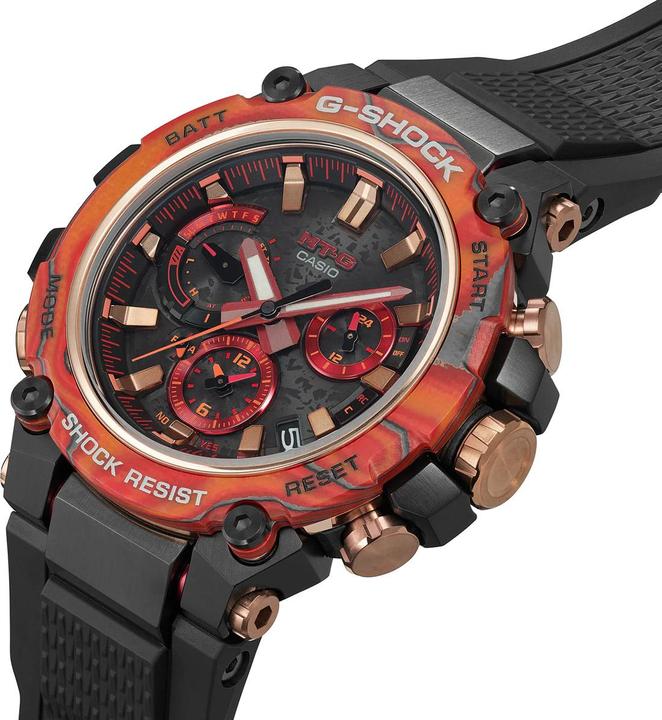 Produktbild G-Shock MTG-B3000FR-1AER (Uhr mit Schmuckstein, Funkuhr, Chronograph, 51.90 mm)