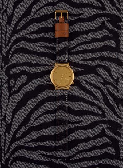 Image du produit Komono The Wizard Print Series Denim Zebra (Montre analogique, 36 mm)