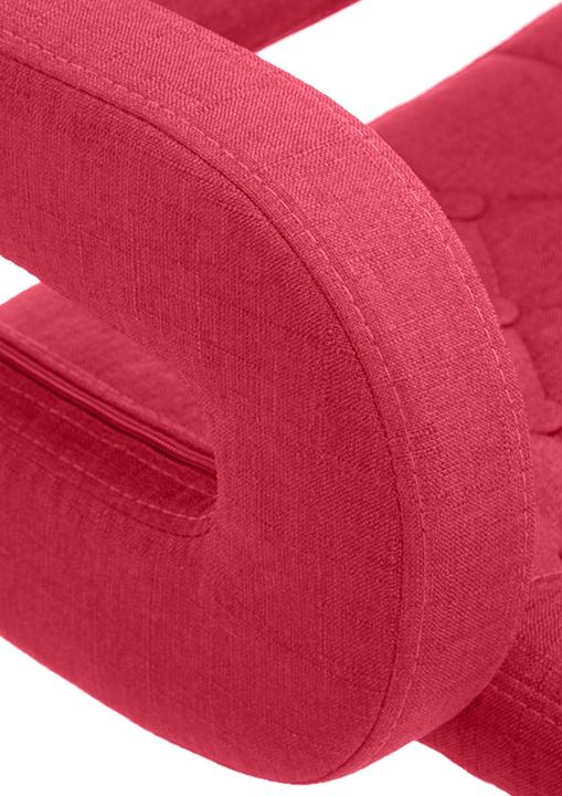 Immagine prodotto CLP Sgabello da bar Dublin FABRIC, rosso