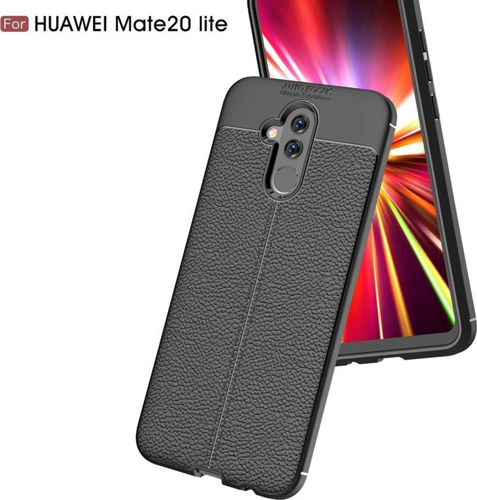 Produktbild Screenguard Huawei Mate 20 Lite Hülle Leather Design TPU Cover (Huawei Mate 20 Lite)