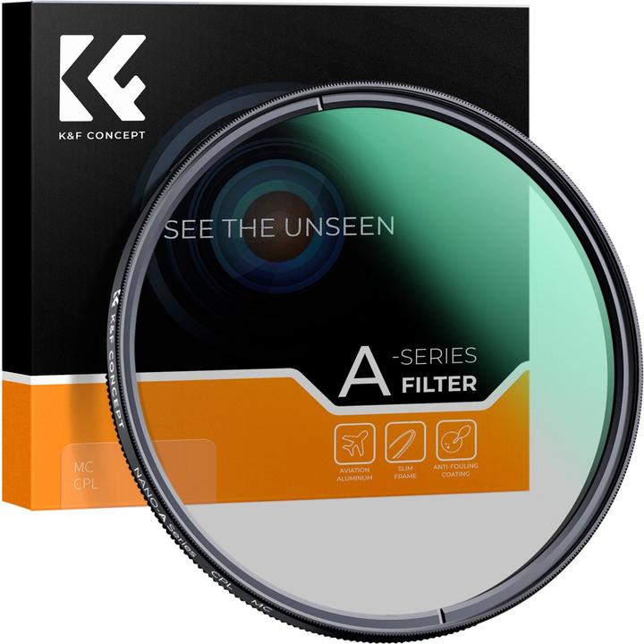 Image du produit K&F Concept 67MM CPL, Slim, Green Coated