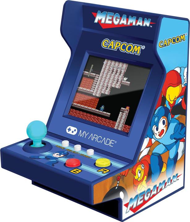 Actual product image MyArcade My Arcade Mega Man Pico Player Portable Retro Arcade (6 GAMES IN 1)