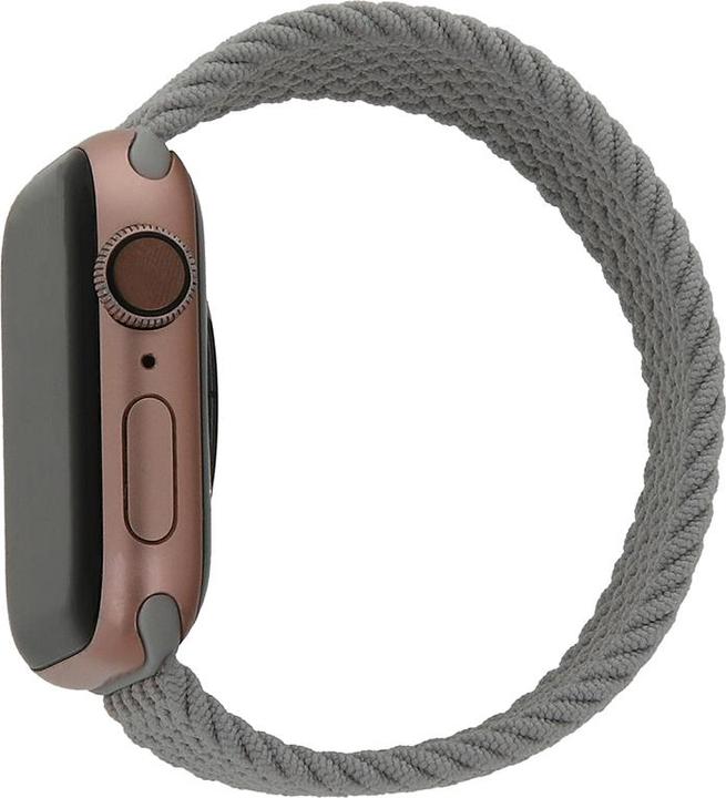 Image du produit OEM Bande élastique XS pour Apple Watch 42/44/45 mm longueur 135 mm gris clair