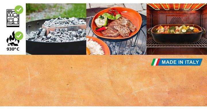 Actual product image Nouvel Grill & oven tray Grill me, 18 x 16 cm, 2 handles